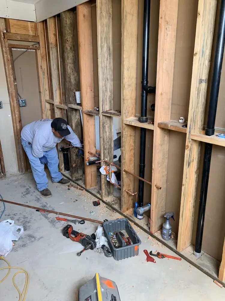 Commercial rough-in plumbing for Commercial Plumbing in Pequannock